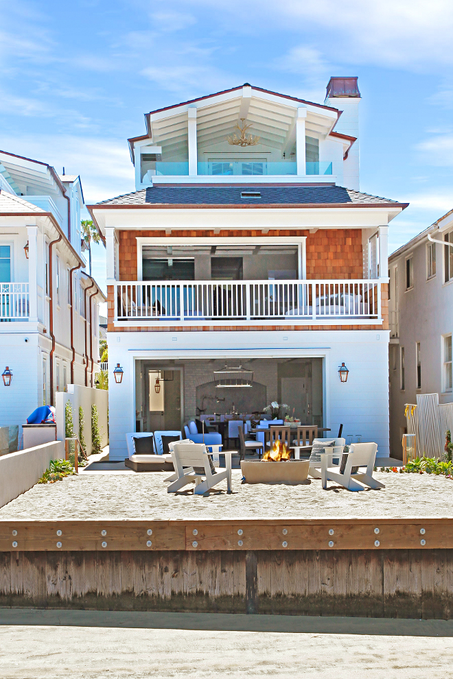 California Beach House Architecture. #California #BeachHouse #CaliforniaBeachHouse