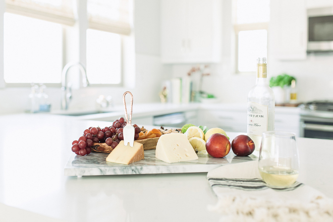 Notice the lovely marble cheese tray. cheese-marble-tray-new-popular-kitchen-items-how-to-display-cheese-on-a-marble-tray-cheese-marble-tray-cheesemarbletray-marbletray-pure-salt-interiors