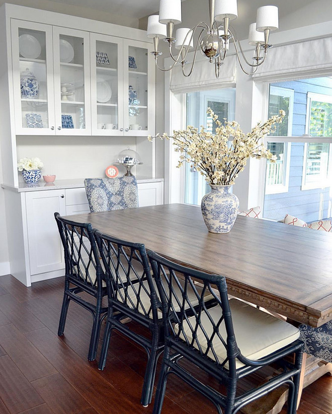 Dining room. Beautiful dining room with built in hutch cabinet. Dining room. Beautiful dining room with built in hutch cabinet ideas. Dining room. Beautiful dining room with built in hutch cabinet #Diningroom #Beautifuldiningroom #builtin #hutchcabinet Sita Montgomery Interiors