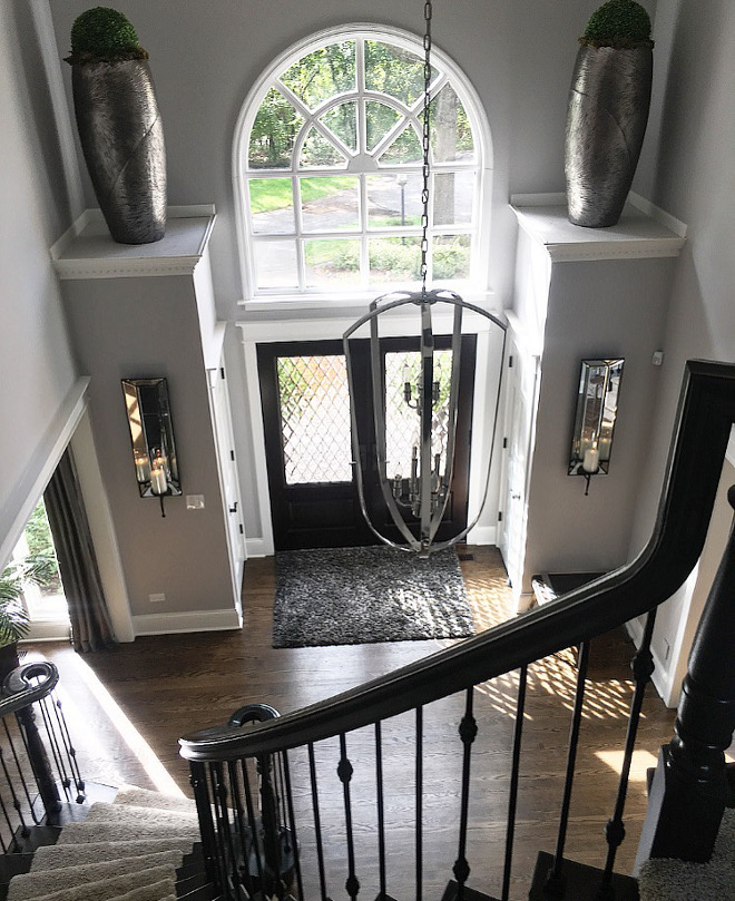 Foyer Lighting. Foyer lighting DVI Lighting as part of the Castille Collection. #Foyer #lighting Beautiful Homes of Instagram Sumhouse_Sumwear