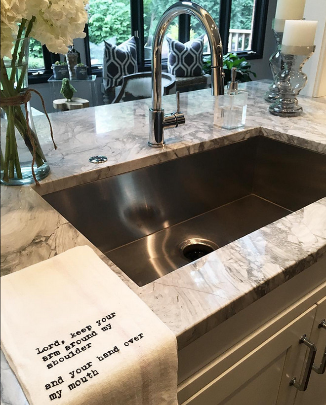 Kitchen faucet. Kitchen faucet is by Hydrology. Kitchen faucets #Kitchenfaucet #kitchen #faucet #faucets Beautiful Homes of Instagram Sumhouse_Sumwear