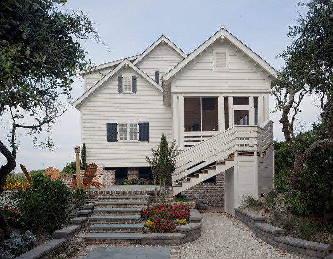 white-exteiror-beach-house-paragon-custom-construction-llc