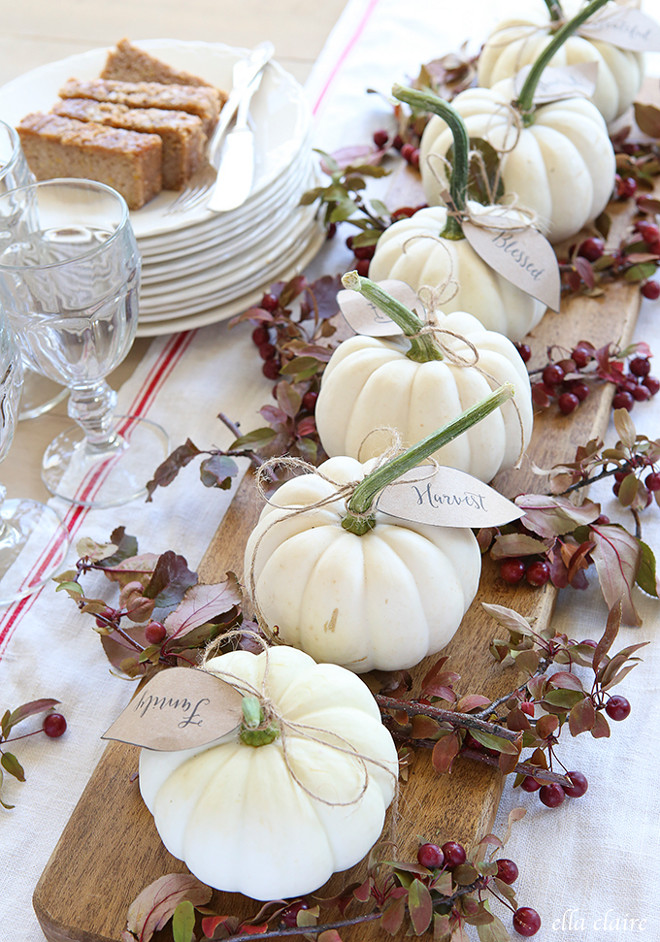 white-pumpkin-place-holders-ella-claire-inspired