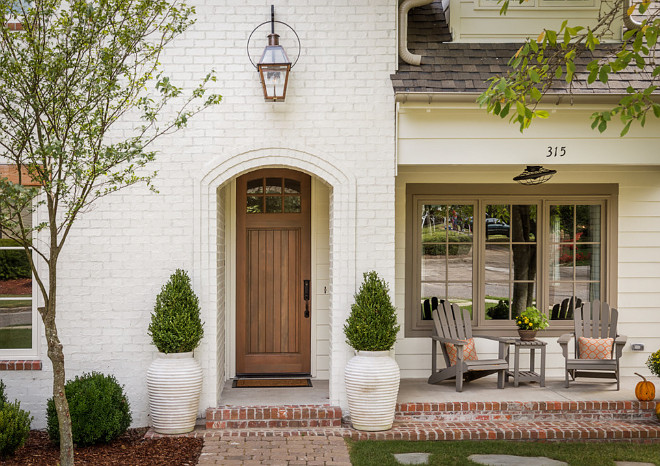 Front entry. Brick exterior front door. front porch and front door. front-door #entry #frontdoor #dor #entru #porch Willow Homes