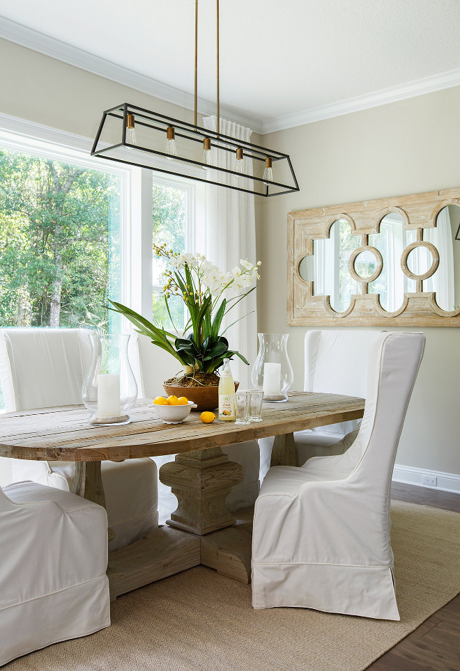 Whitewashed Table. Whitewashed Dining Table. The Whitewashed dining table and mirror are from a local store in Jax FL called ACP Interiors. whitewashed-table #whitewashtable #whitewash #table #diningtable 