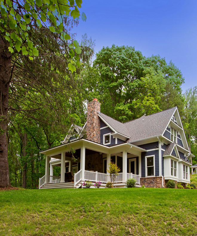 Back Porch. Back Porch Ideas. Back Porch. Covered Back Porch with railing. #BackPorch back-porch James McDonald Associate Architects, PC. (Hadley Photography)