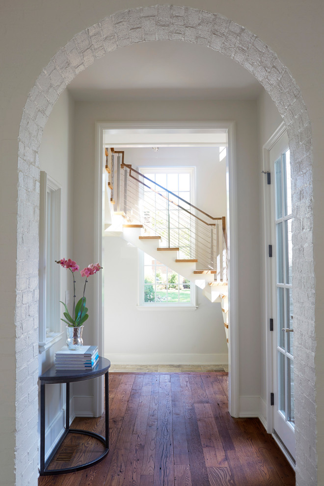 Exposed Brick Archway. Exposed Painted Brick Archway. Exposed Painted Brick Archway Ideas #ExposedPaintedBrickArchway #ExposedBrickArchway exposed-brick-arch Tracery Interiors