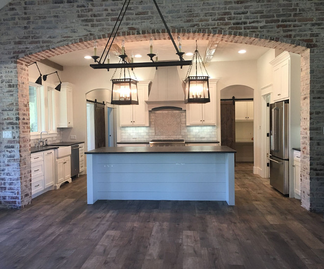 Kitchen Brick Accent. Kitchen Brick Accent. Kitchen Brick Accent Ideas. #KitchenBrick #KitchenBrickAccent kitchen-brick-accent Instagram Newly Built Home Ideas Instagram @smithteam6