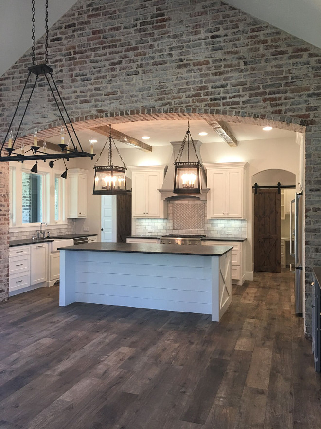 The flooring throughout the house is wood looking tile from Stone Solutions Dakota 8"x48" with grout line of 1/16 to give that wood look. Kitchen Hardwood Tile. Kitchen Hardwood Floor Tile. The flooring throughout the house is wood looking tile from Stone Solutions Dakota 8"x48" with grout line of 1/16 to give that wood look. Kitchen Hardwood Floor Tile. #KitchenHardwoodFloorTile #kitchen HardwoodFloorTile #KitchenHardwoodTile kitchen-hardwood-tile Instagram kitchen-hardwood-tile Newly Built Home Ideas Instagram @smithteam6 