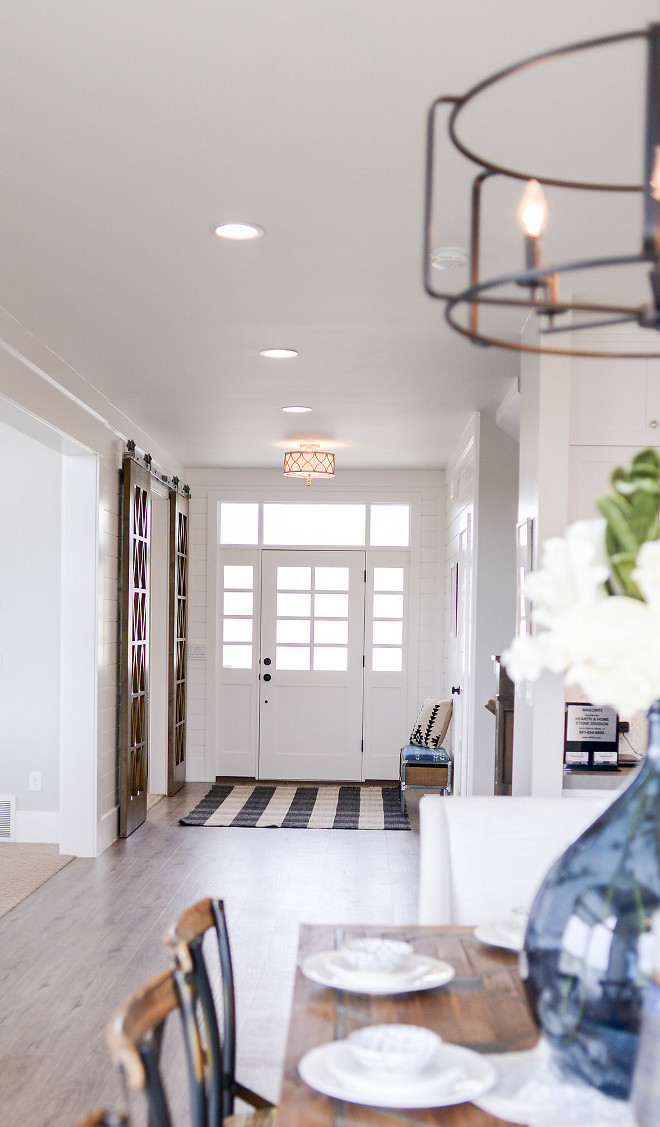 Open Floor Plan: The foyer opens to an open-concept kitchen, dining area and family room. #openfloorplan Millhaven Homes