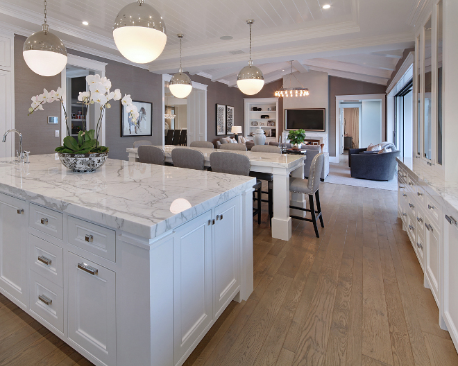 Hardwood floors. Kitchen hardwood floors. Flooring is White oak with a custom grey stain. #kitchenhardwoodfloor #kitchenhardwoodfloors #kitchenhardwoodflooring #kitchen #hardwoodfloor 