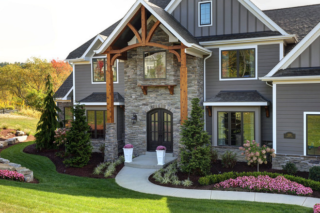 Home exterior. Home exterior and garden. Homes and Garden Ideas. #Homeexterior #Homeexteriors #garden #HomesIdeas #GardenIdeas