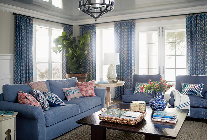 Blue and white living room. Blue and white living room decor. Blue and white living room fabric. Blue and white living room pillows. Blue and white living room furniture #Blueandwhitelivingroom #Blueandwhitelivingroomdecor #Blueandwhitelivingroomfabric #Blueandwhitelivingroompillows #Blueandwhitelivingroomfurniture Andrew Howard Interior Design