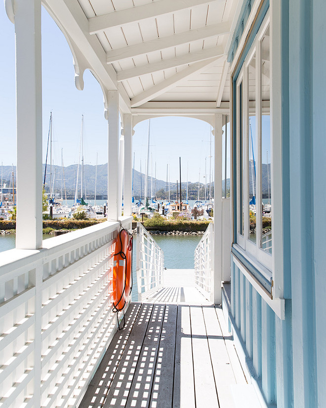 Turquoise Beach Cottage. Turquoise Beach Cottage Porch. Turquoise Beach Cottage #TurquoiseBeachCottage #TurquoiseCottage #porch Nest Design Co., Inc.