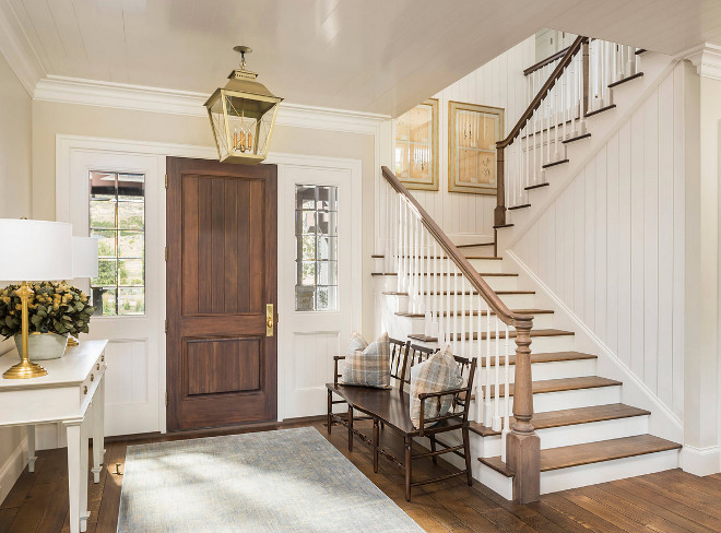 Vertical Shiplap. Entryway with Vertical Shiplap. Vertical Shiplap #VerticalShiplap #Shiplap Jackson and LeRoy