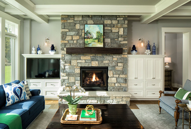 Grey Fireplace stone Grey Fireplace stone ideas Grey Fireplace stone #GreyFireplacestone #Greystone #Fireplacestone #fireplace #stone Grace Hill Design