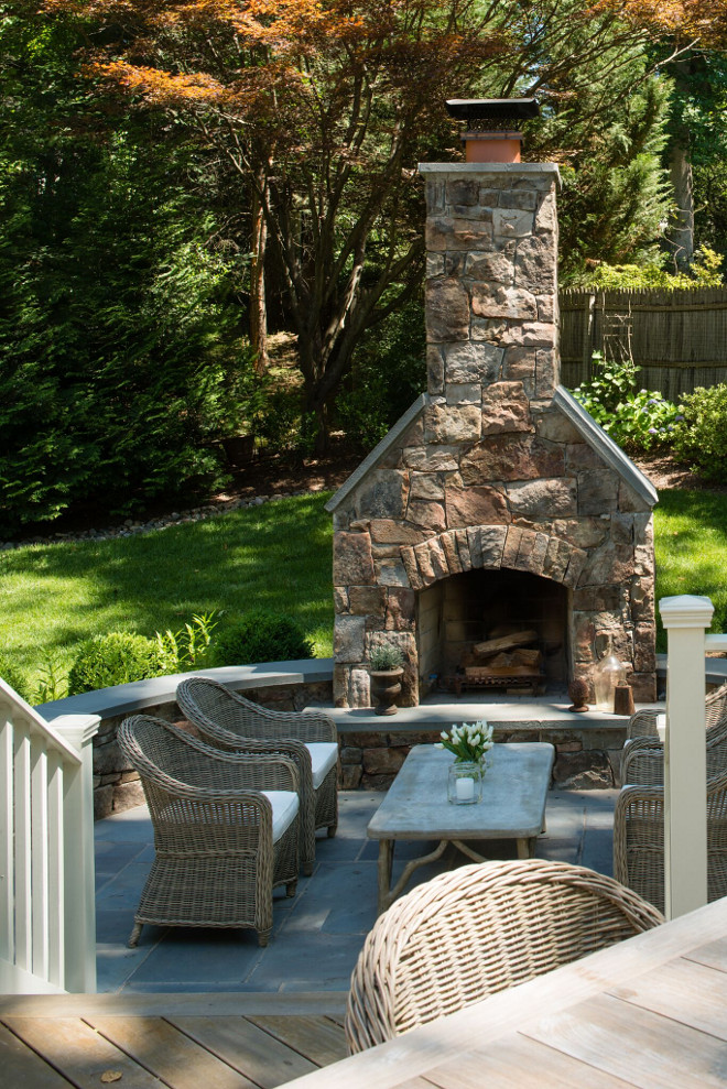 Outdoor Fireplace