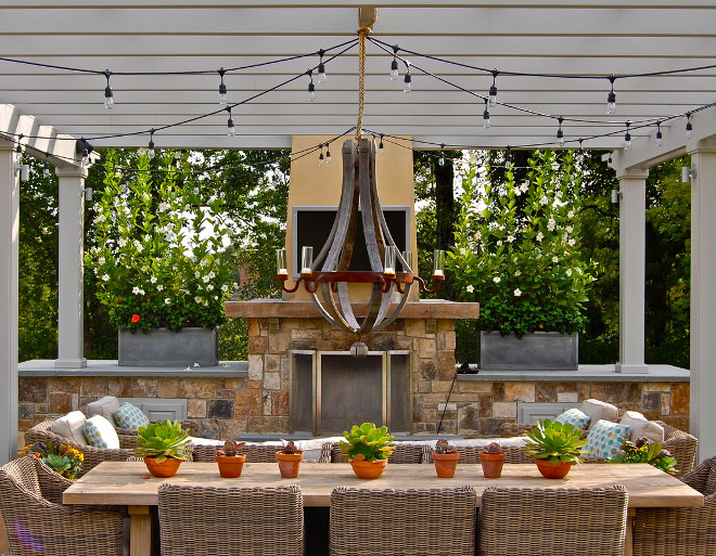 Pergola Lighting Ideas #PergolaLighting #PergolaLightingIdeas Liquidscapes