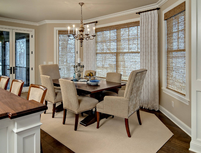 Best Blinds And Shades For Dining Rooms, Dining Room Window Valance Ideas
