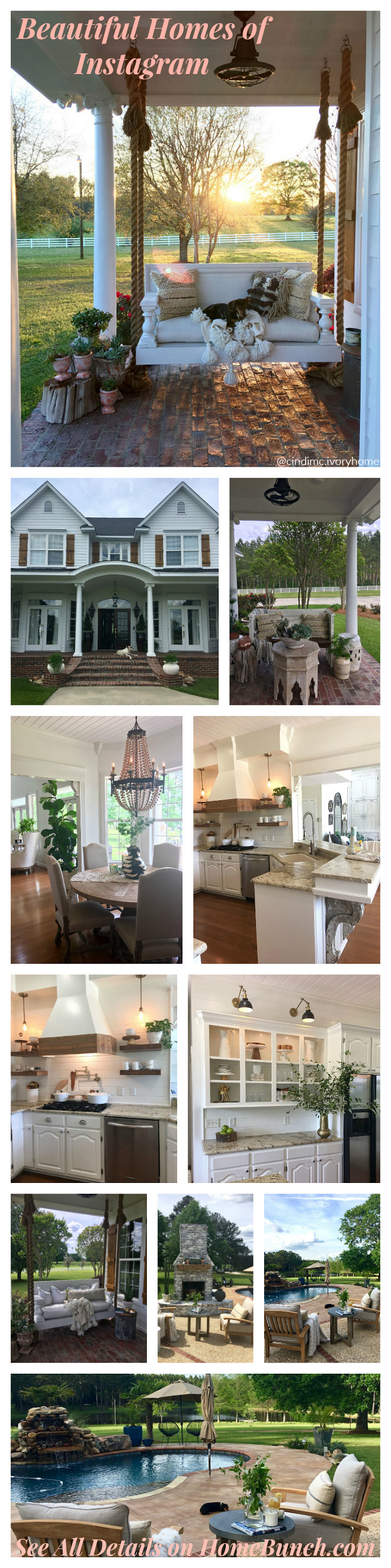 Beautiful Homes of Instagram @cindimc.ivoryhome Farmhouse #Farmhouse