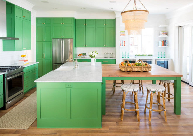 Kitchen island. Kitchen island with adjoining table. T-shaped kitchen island. Kitchen island. T-shaped kitchen island ideas. Kitchen island. T-shaped kitchen island design #Kitchenisland #Tshapedkitchenisland Martha O'Hara Interiors