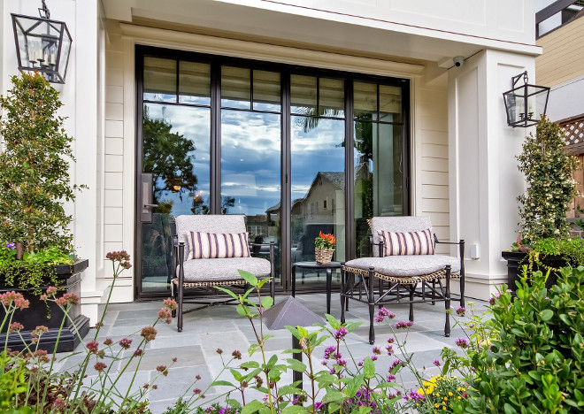 Bluestone Patio Floor Tile. Natural Stone Floor Tile. The patio features a Bluestone tile. Natural Stone Patio Flooring Bluestone Patio Floor Tile. The front patio features a Bluestone tile and low-maintenance gardens. Notice the topiaries and the outdoor lanterns framing the space. Bluestone Patio Floor Tile. Natural Stone Floor Tile. Natural Stone Patio Flooring Bluestone Patio Floor Tile #Bluestone #Patio #FloorTile #NaturalStone #Floor #Tile #NaturalStonePatio #NaturalStoneflooring #Bluestone #Patiotile Brandon Architects, Inc.