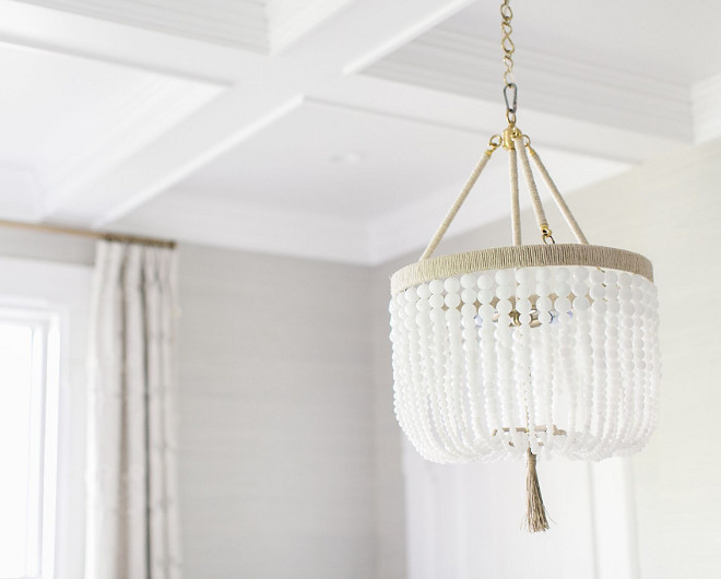 Dining room Coffered Ceiling. Dining room Coffered Ceiling Ideas. We had the same carpenter add wainscoting and a coffered ceiling. Dining room Coffered Ceiling #Diningroom #CofferedCeiling Home Bunch Beautiful Homes of Instagram @finding__lovely