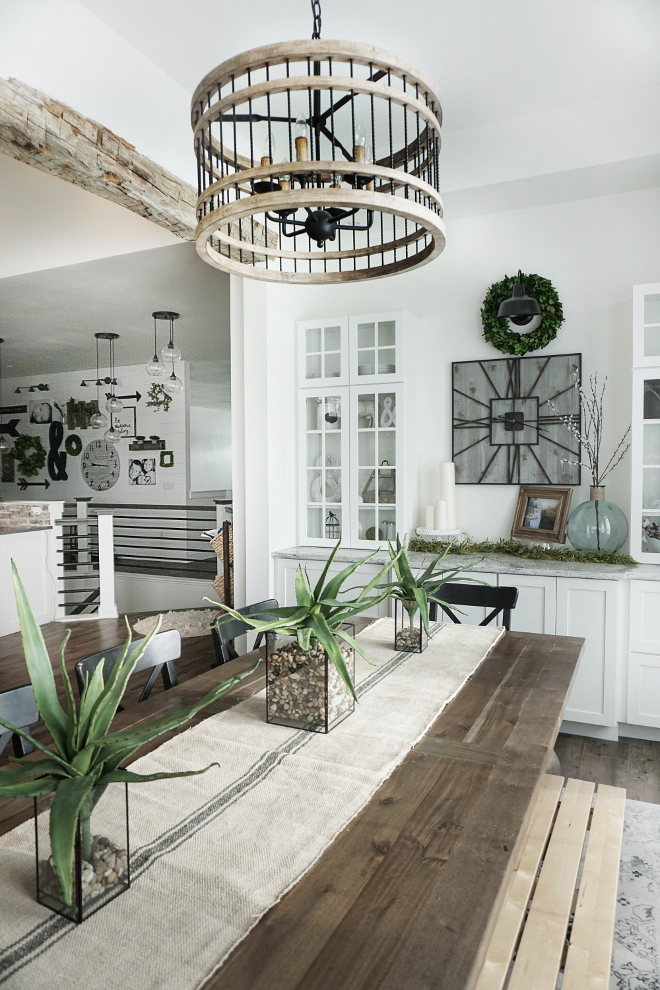 Farmhouse Breakfast Room. Farmhouse Breakfast Room. Farmhouse Breakfast Room. Farmhouse Breakfast Room #FarmhouseBreakfastRoom #Farmhouse #BreakfastRoom Home Bunch's Beautiful Homes of Instagram @household no.6