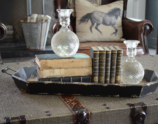 Farmhouse Coffee Table Decor. Vintage Farmhouse Coffee Table Decor. Rustic Farmhouse Coffee Table Decor. Farmhouse Coffee Table Decor Ideas. Farmhouse Coffee Table Decor #FarmhouseCoffeeTableDecor #CoffeeTableDecor #VintageCoffeeTableDecor #RusticCoffeeTableDecor Beautiful Homes of Instagram @SanctuaryHomeDecor