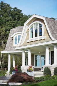 Classic Gambrel-Style Shingle Home - Home Bunch Interior Design Ideas