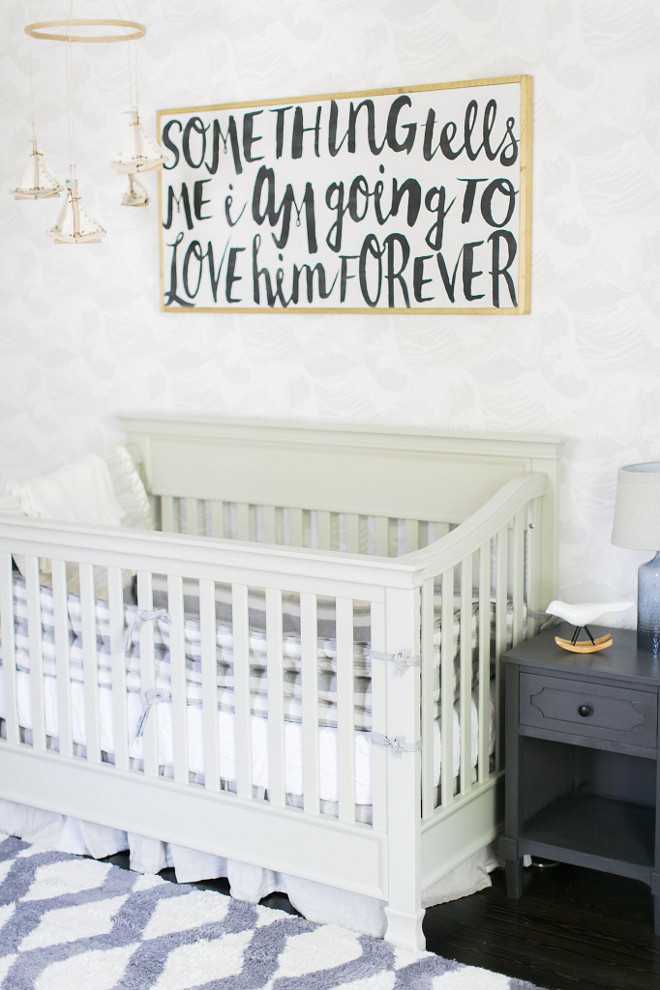 Nursery Signs. Nursery Sign Ideas. Nursery Wall Decor Sing #NurserySigns #NurserySign #NurserySignIdeas #NurseryWallDecor #Nursery #WallDecor Home Bunch Beautiful Homes of Instagram @finding__lovely