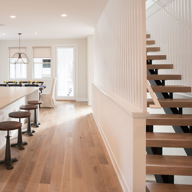 Bleached white oak floor. Farmhouse Bleached white oak floor. Modern Farmhouse Bleached white oak floor #Bleachedwhiteoakfloor #FarmhousBleachedwhiteoakfloor #ModernFarmhouse # whiteoakfloor Refined Custom Homes