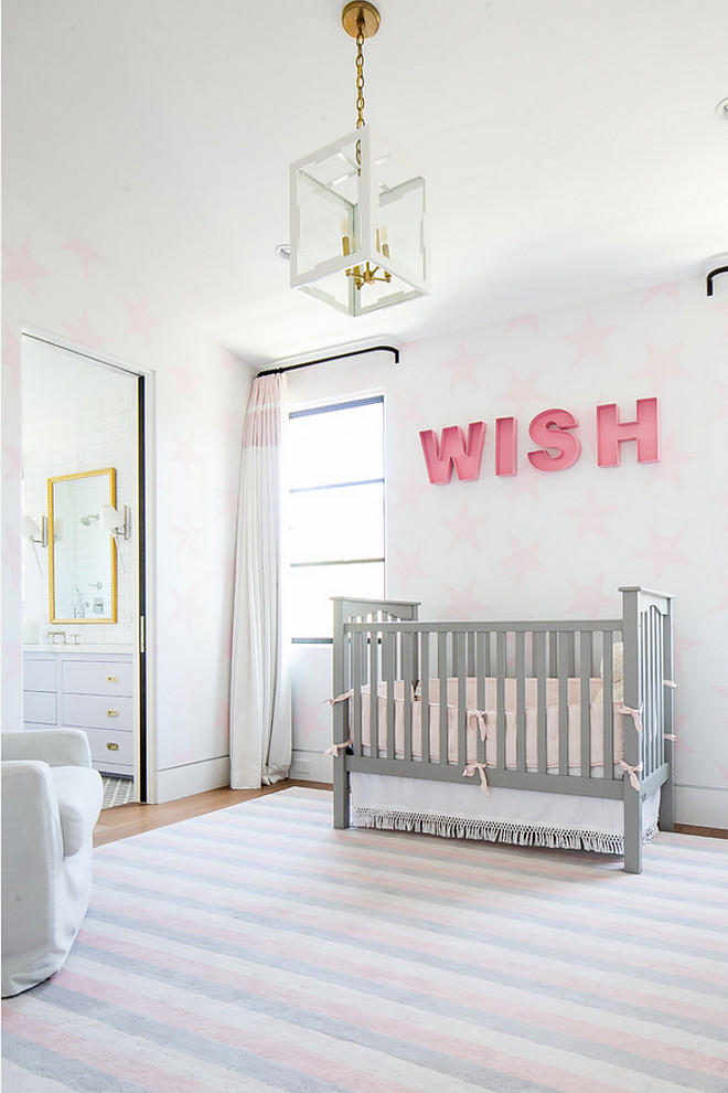 Blush and Grey Nursery. Blush and Grey Nursery. Blush and Grey Nursery #BlushandGreyNursery #BlushandGrey #Nursery Patterson Custom Homes