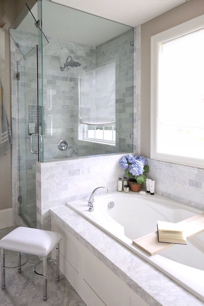 Carrara Marble Bathroom Tile. Carrara Marble Bathroom Tile. Carrara Marble Bathroom Tile. Carrara Marble Bathroom Tile. Carrara Marble Bathroom Tile #CarraraMarbleBathroomTile #CarraraMarbleTile #CarraraMarble #BathroomTile Home Bunch's Beautiful Homes of Instagram @cambridgehomecompany