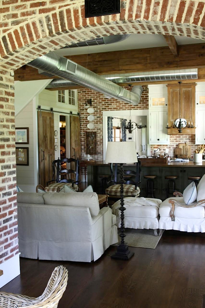 Farmhouse Exposed Brick Interiors. Farmhouse Exposed Brick Interiors. Farmhouse Exposed Brick Interiors. Farmhouse Exposed Brick Interiors #Farmhouse #ExposedBrickInteriors Home Bunch's Beautiful Homes of Instagram @blessedmommatobabygirls