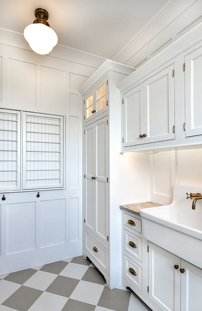 Laundry room drying rack ideas. The drying racks are from Ballard Designs - they're framed into the board and batten trim. Laundry room drying racks. Laundry room drying racks. Laundry room drying racks. Laundry room drying racks #Laundryroom #dryingrack #dryingracks Robyn Hogan Home Design