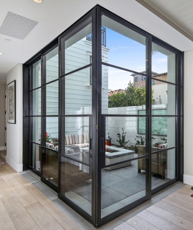 Steel door pocket sliders. Sliding patio doors. Steel pocket door #Steeldoor #steelpocketsliders #Slidingpatiodoors #Steelpocketdoor Patterson Custom Homes