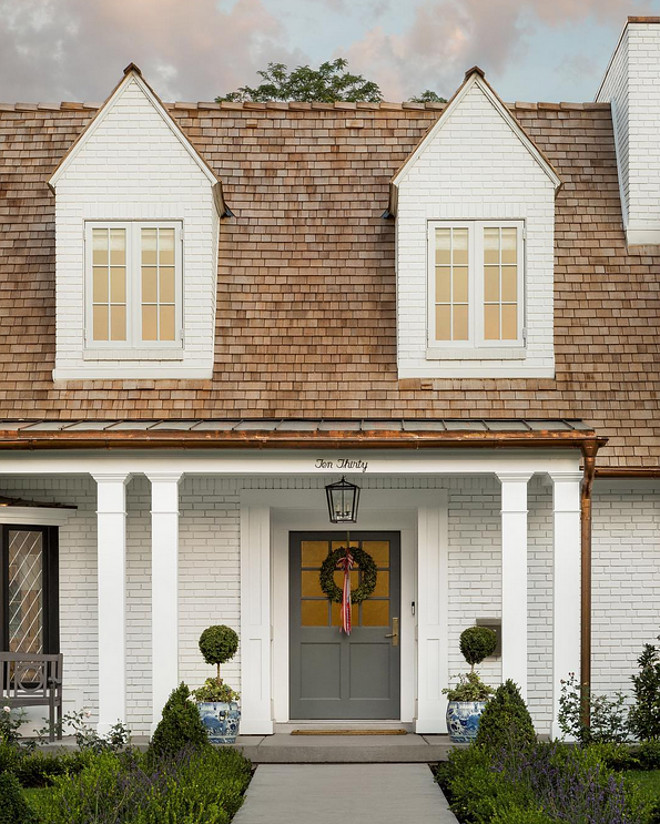 Home exterior ideas. Home features painted brick exteiror and cedar shingle roof. Home exterior ideas. Home features painted brick exteiror and cedar shingle roof. Home exterior ideas. Home features painted brick exteiror and cedar shingle roof. Home exterior ideas. Home features painted brick exteiror and cedar shingle roof #Homeexterior #Homeexteriorideas #Home #paintedbrickexteiro #cedarshingleroof Fox Group Construction