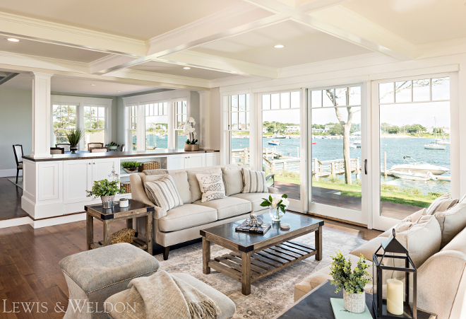 Beach house living room. Beach house living room. Beach house living room. Beach house living room #Beachhouse #livingroom Lewis & Weldon Custom Kitchens