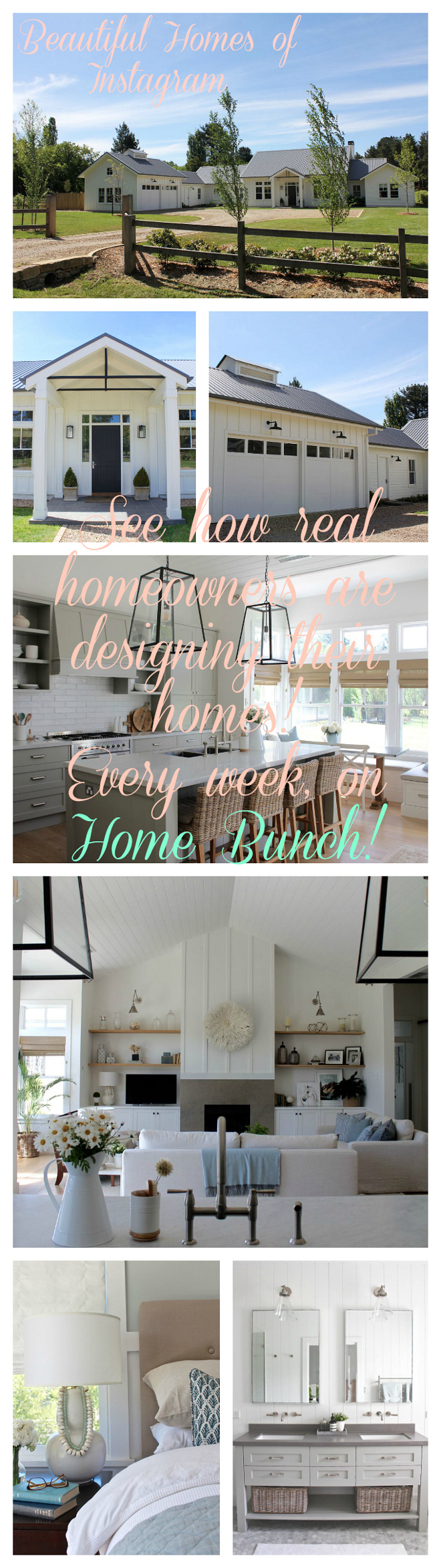 Beautiful Homes of Instagram. See how real homeowners are designing their homes. Every week on Home Bunch @urban_farmhouse_build