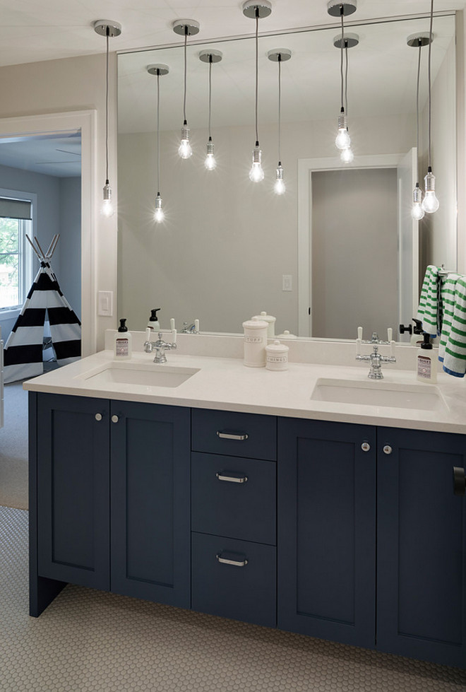 Benjamin Moore 840 Kensington Blue. Blue cabinet paint color Benjamin Moore 840 Kensington Blue. Benjamin Moore 840 Kensington Blue. Benjamin Moore 840 Kensington Blue #BenjaminMoore840KensingtonBlue Refined LLC