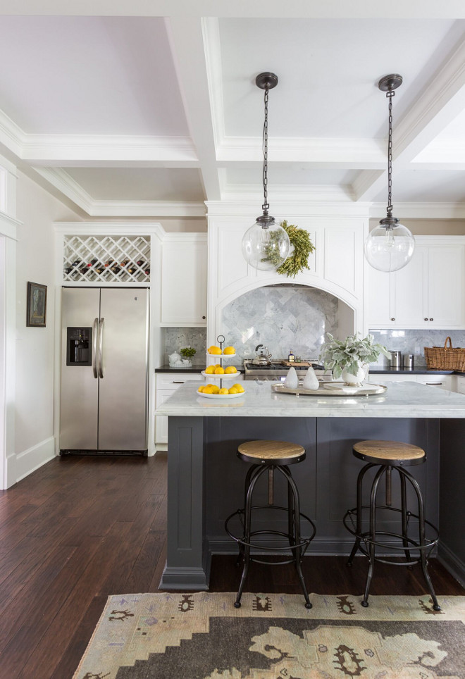 Benjamin Moore Athena 858, Flat. Soothing kitchen paint color Benjamin Moore Athena 858, Flat. Wall kitchen paint color Benjamin Moore Athena 858, Flat #BenjaminMooreAthena858 Marie Flanigan Interiors