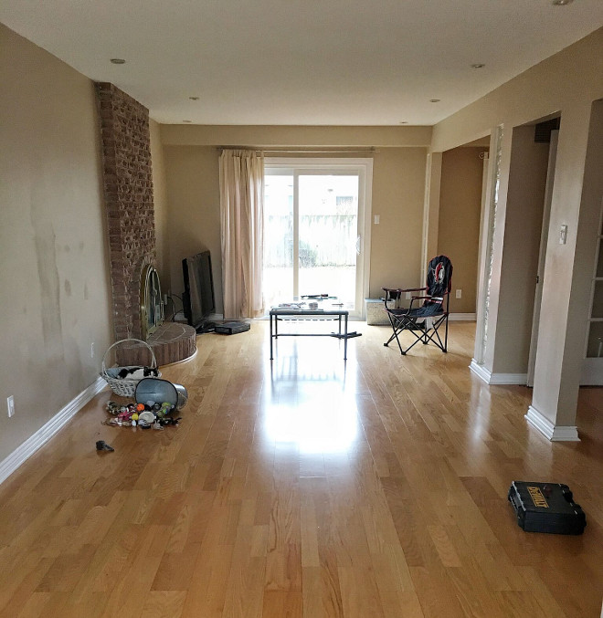 Dining room renovation before and after pictures. Simply Beautiful Eating