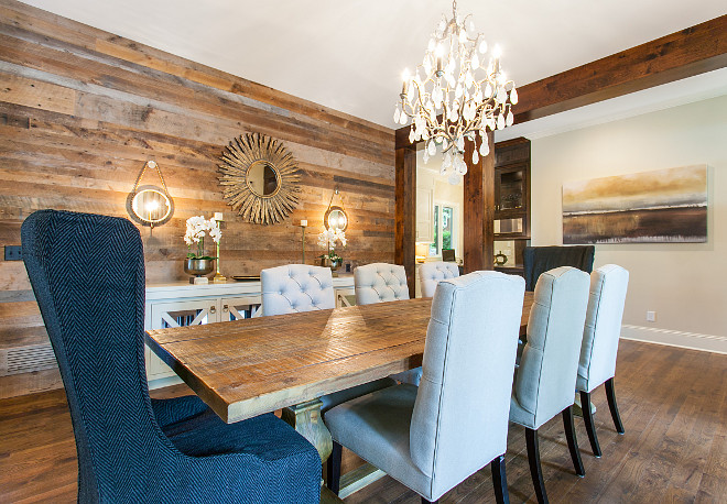 Dining room with reclaimed shiplap wall. Dining room with reclaimed shiplap wall. Dining room with reclaimed shiplap wall. Dining room with reclaimed shiplap wall. Dining room with reclaimed shiplap wall. Dining room with reclaimed shiplap wall #Diningroom #reclaimedshiplap Great Neighborhood Homes