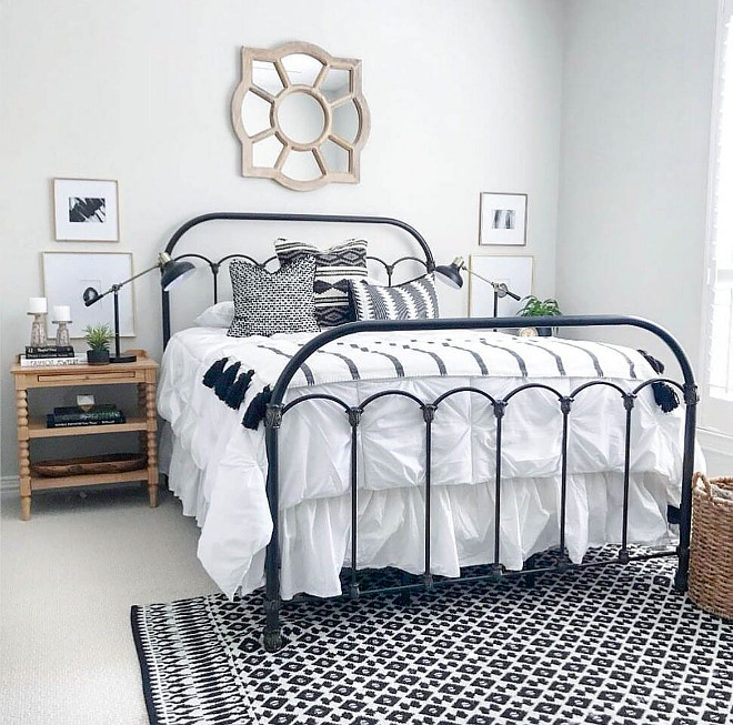 Farmhouse bedroom with metal bed. .Farmhouse bedroom with metal bed. Farmhouse bedroom with metal bed. Farmhouse bedroom with metal bed. Farmhouse bedroom with metal bed. Farmhouse bedroom with metal bed #Farmhousebedroom #metalbed Lark Interiors