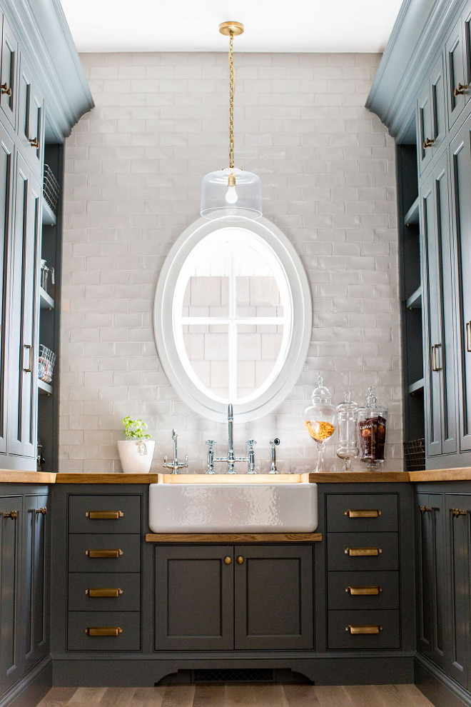 Farrow and Ball Downpipe butlers pantry cabinet with brass hardware and brass lighting. Farrow and Ball Downpipe butlers pantry cabinet with brass hardware and brass lighting. Farrow and Ball Downpipe butlers pantry cabinet with brass hardware and brass lighting. Farrow and Ball Downpipe butlers pantry cabinet with brass hardware and brass lighting. Farrow and Ball Downpipe butlers pantry cabinet with brass hardware and brass lighting #FarrowandBallDownpipe #butlerspantry #cabinet #brass #hardware #brasslighting Caitlin Creer Interiors. C. S. Cabinetry & Design