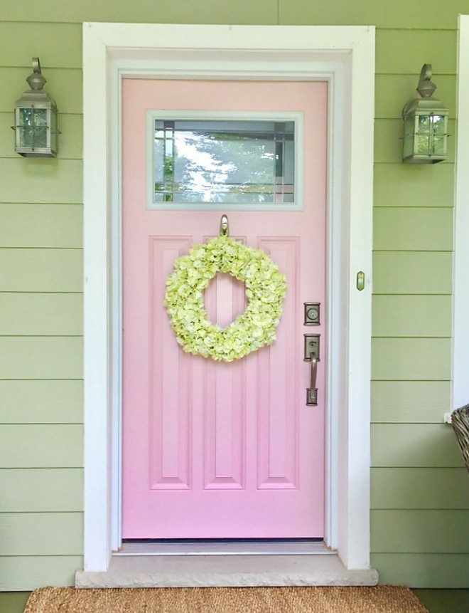  Benjamin Moore Cat's Meow 1332 Pink Front Door Paint Color Benjamin Moore Cat's Meow 1332 Benjamin Moore Cat's Meow 1332 #BenjaminMooreCatsMeow #BenjaminMoore1332 #pink #frontdoor #paintcolor