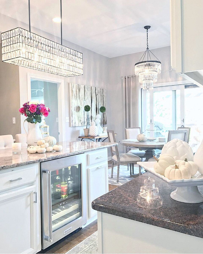 Kitchen Island Linear Chandelier Beautiful Homes of Instagram Home Bunch