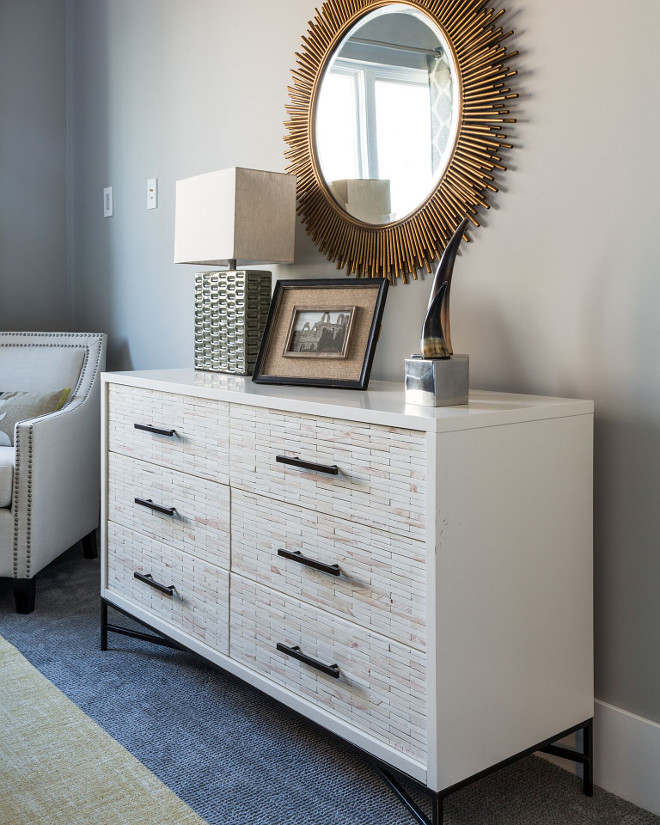 West Elm Wood Tiled Dresser Bedroom dresser is West Elm Wood Tiled Dresser #WestElm #WoodTiledDresser #bedroomdresser