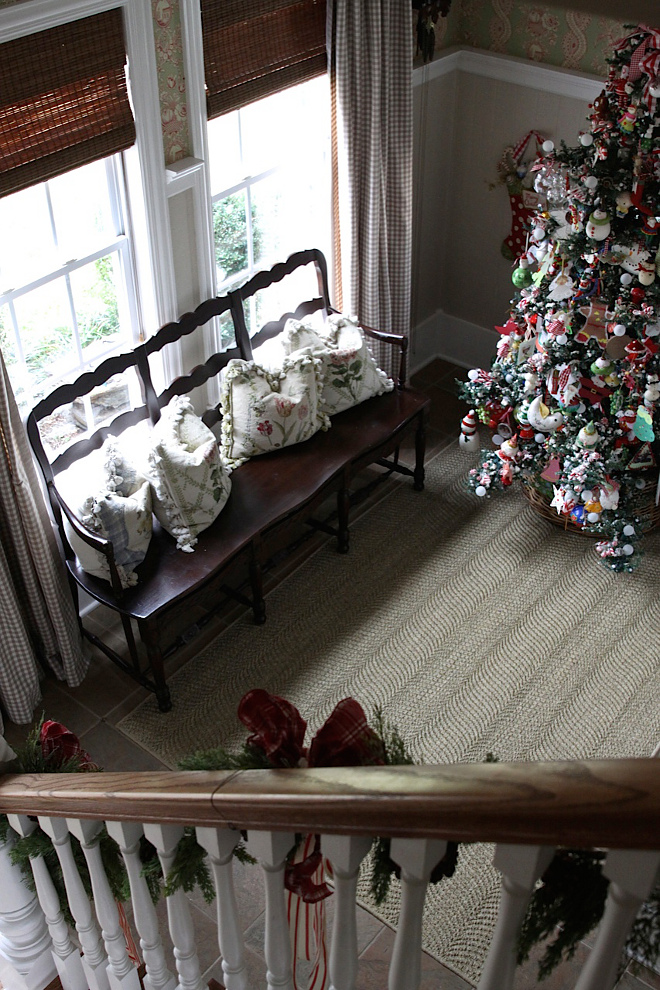 Foyer Bench Country Home Foyer